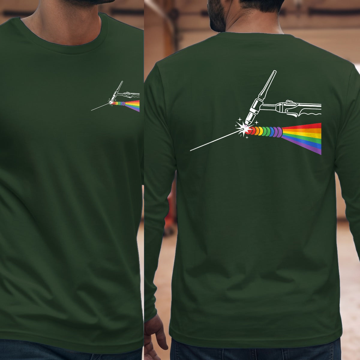 Forest Green | Front & Back