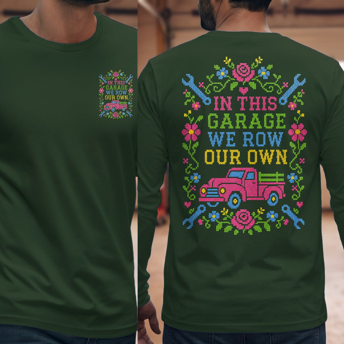 Forest Green | Front & Back