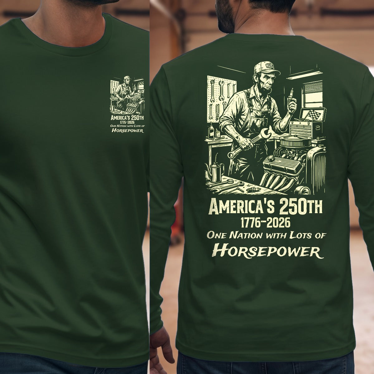 Forest Green | Front & Back