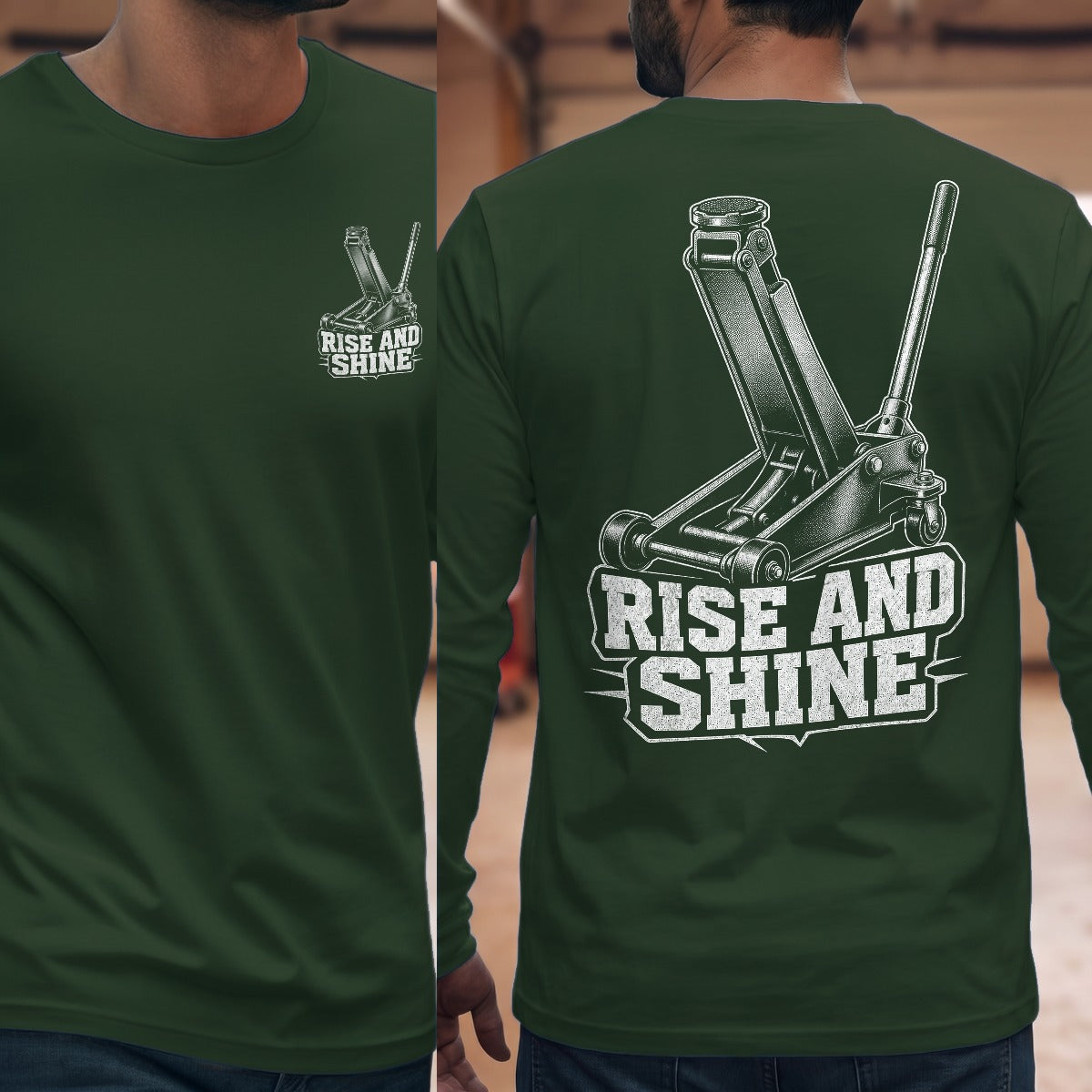 Forest Green | Front & Back