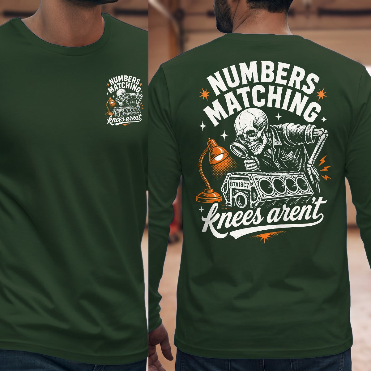 Forest Green | Front & Back