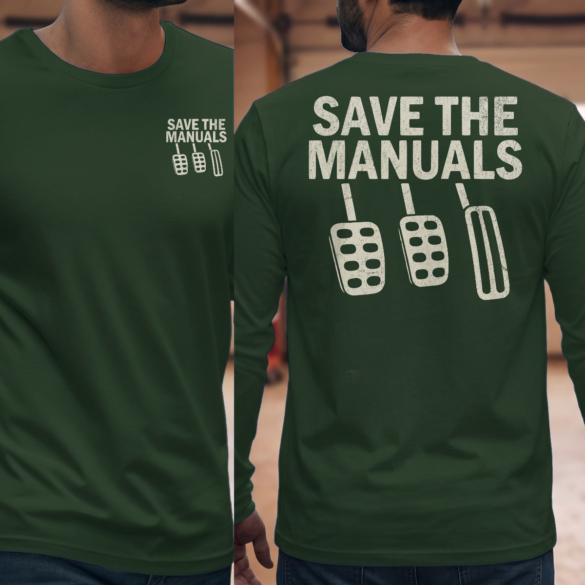 Forest Green | Front & Back