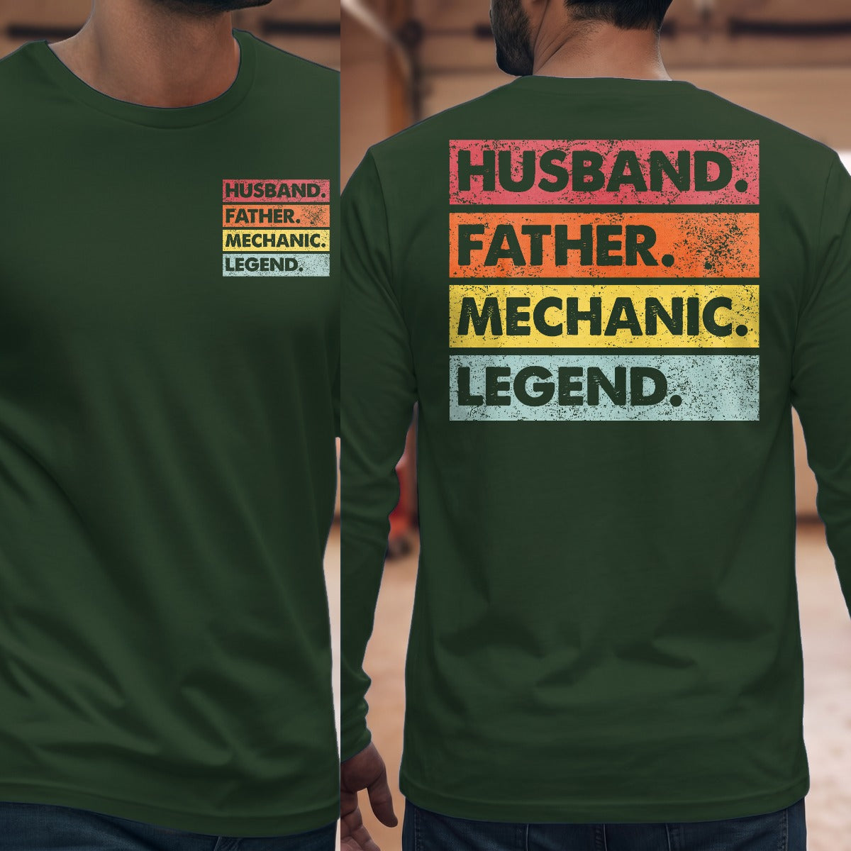 Forest Green | Front & Back