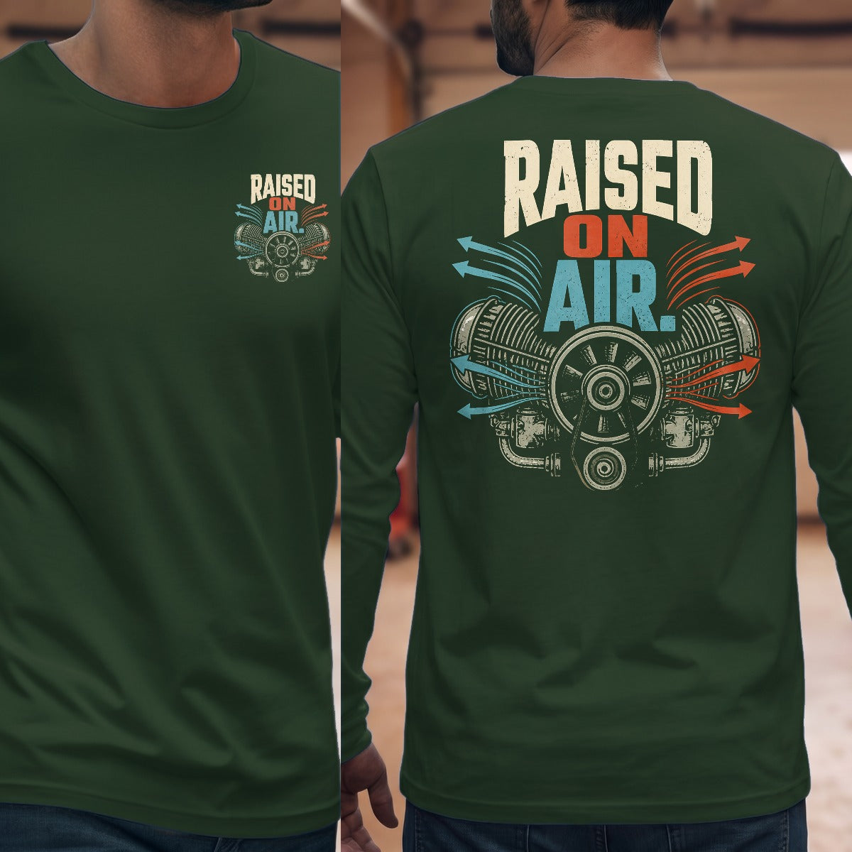 Forest Green | Front & Back