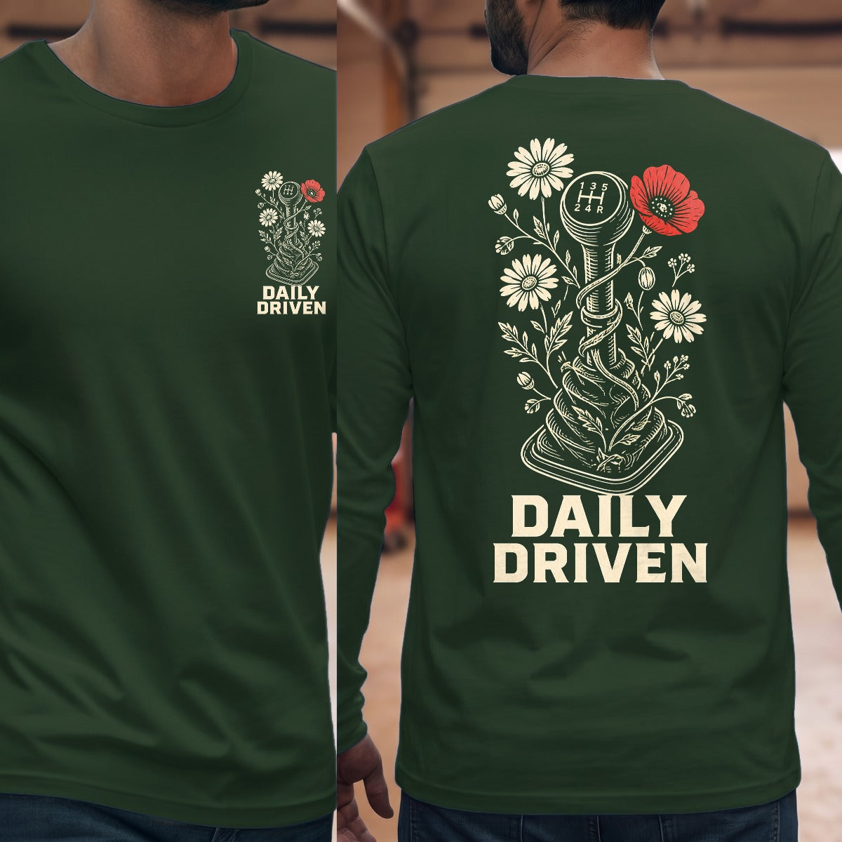 Forest Green | Front & Back