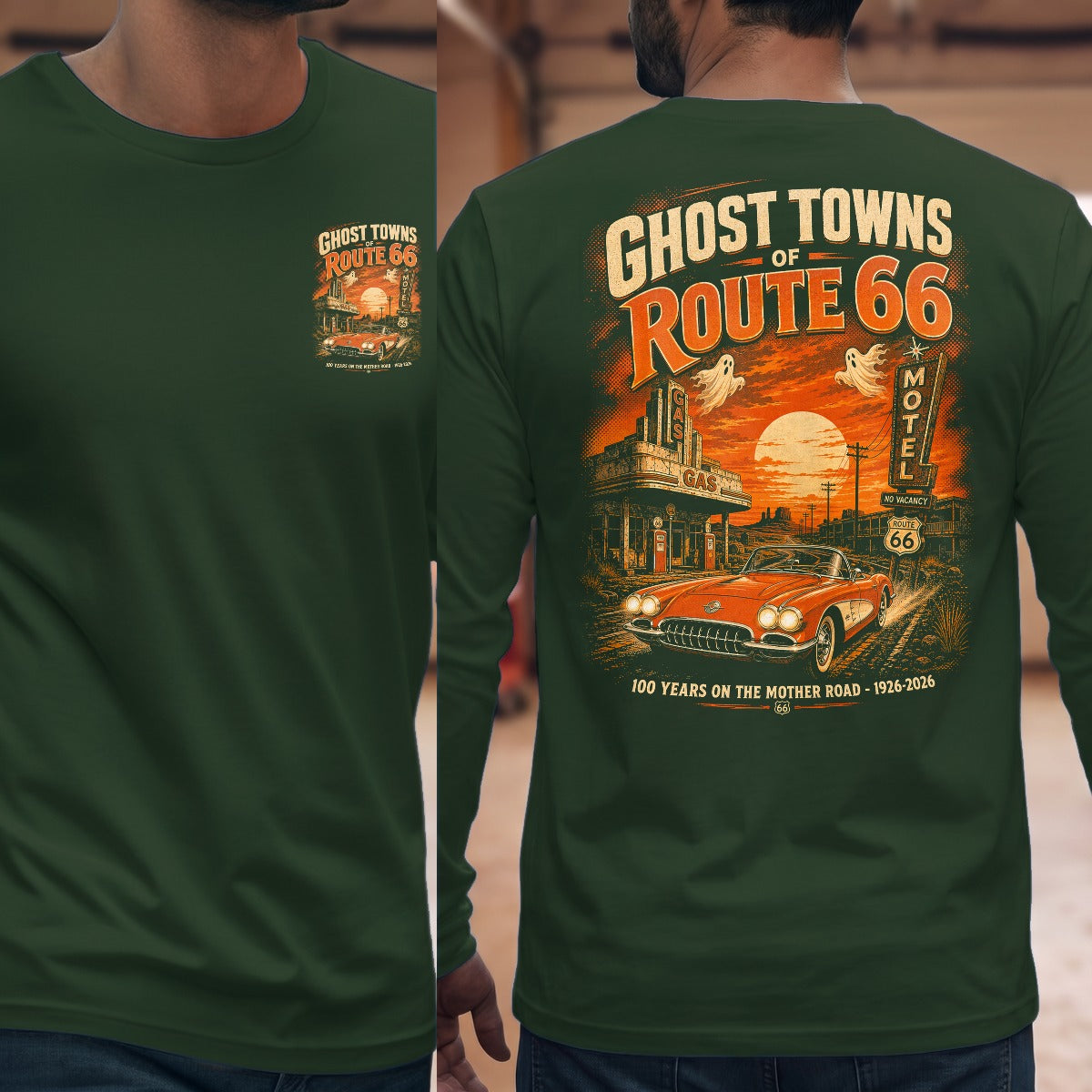 Forest Green | Front & Back