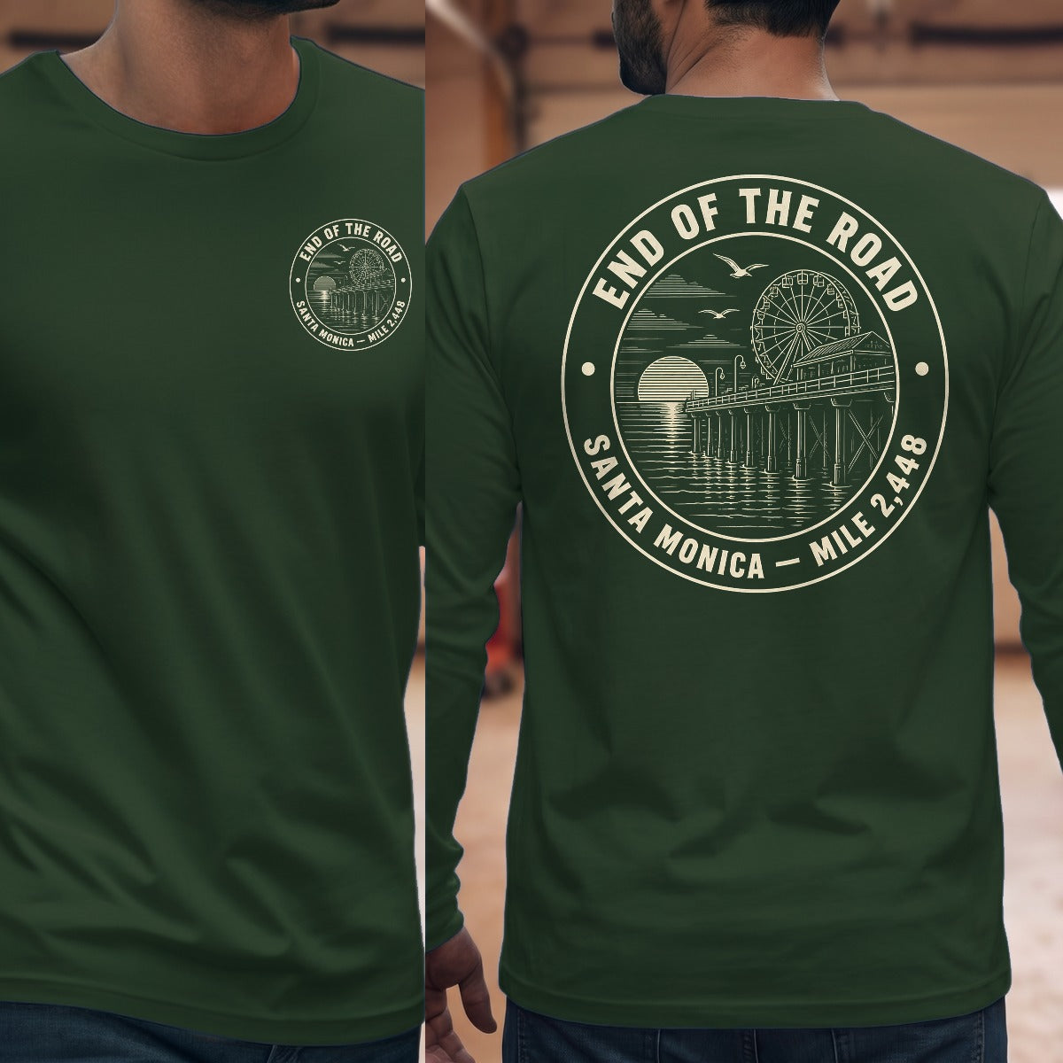 Forest Green | Front & Back