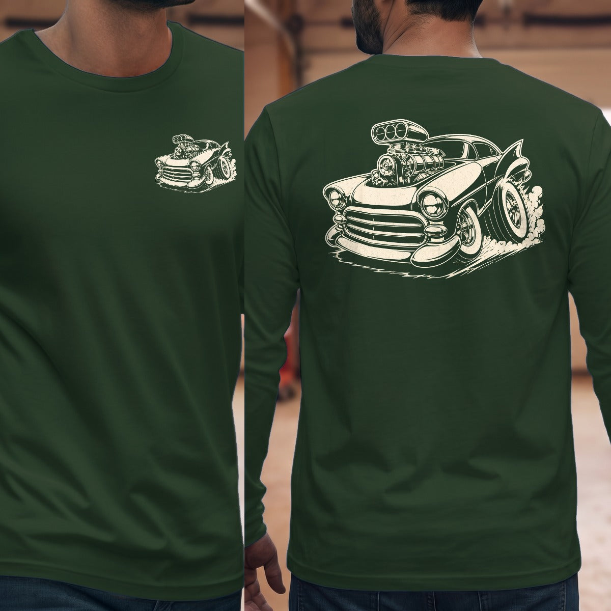 Forest Green | Front & Back