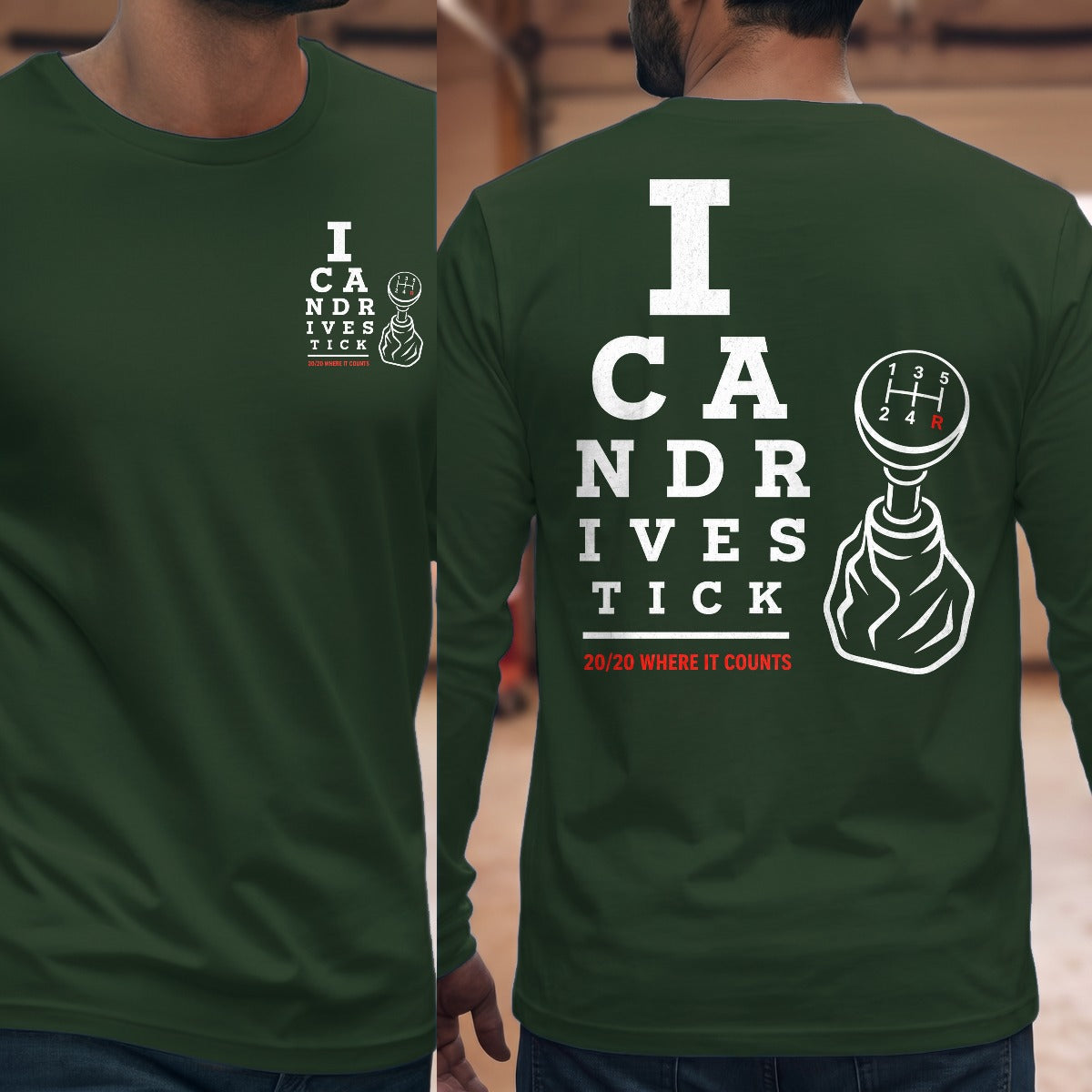 Forest Green | Front & Back
