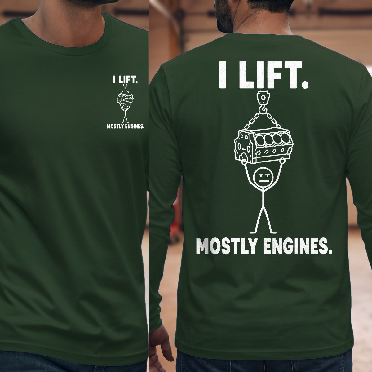 Forest Green | Front & Back