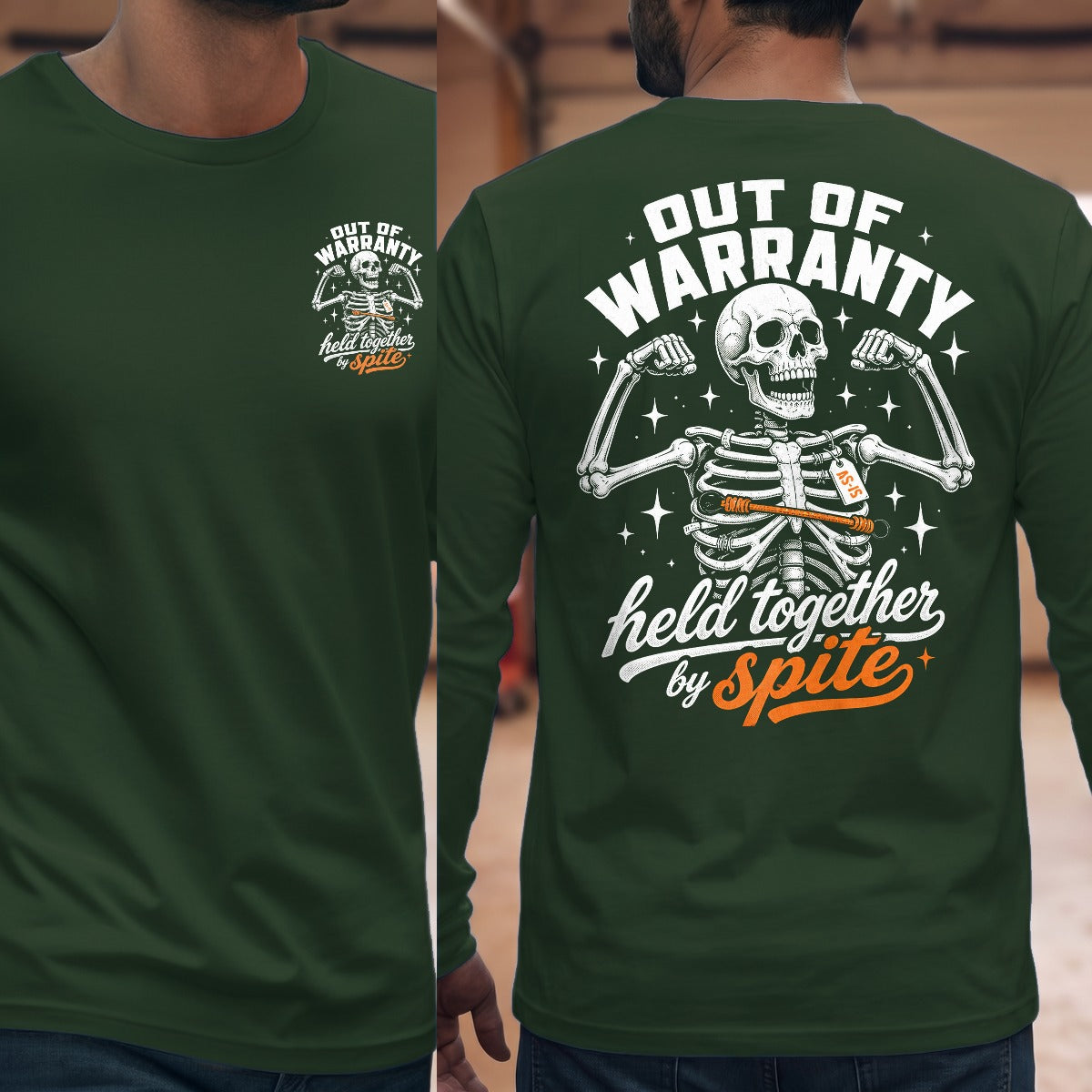Forest Green | Front & Back
