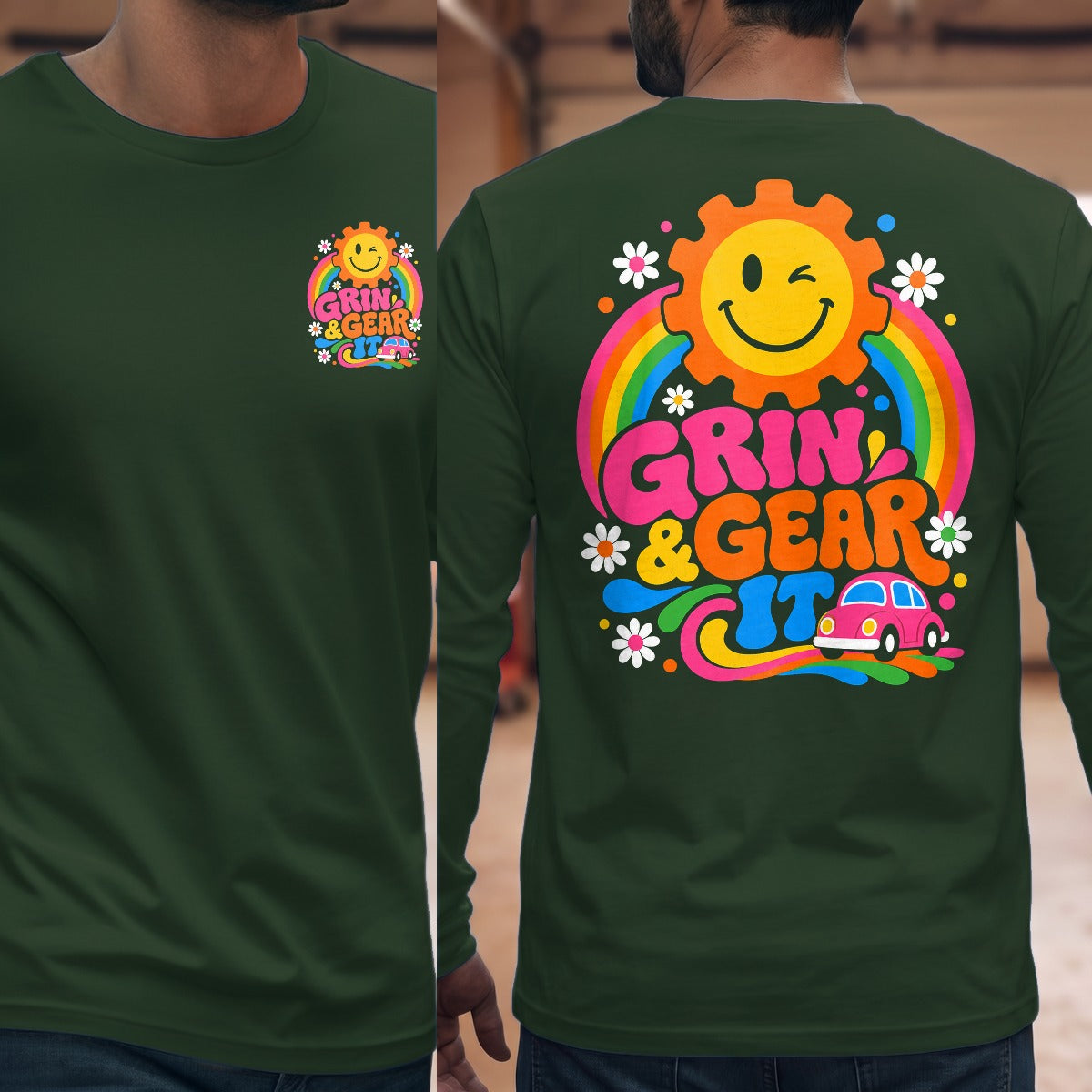 Forest Green | Front & Back