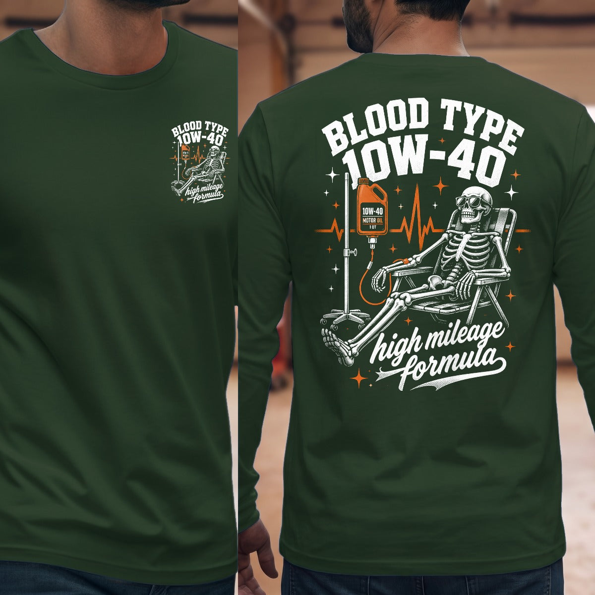 Forest Green | Front & Back