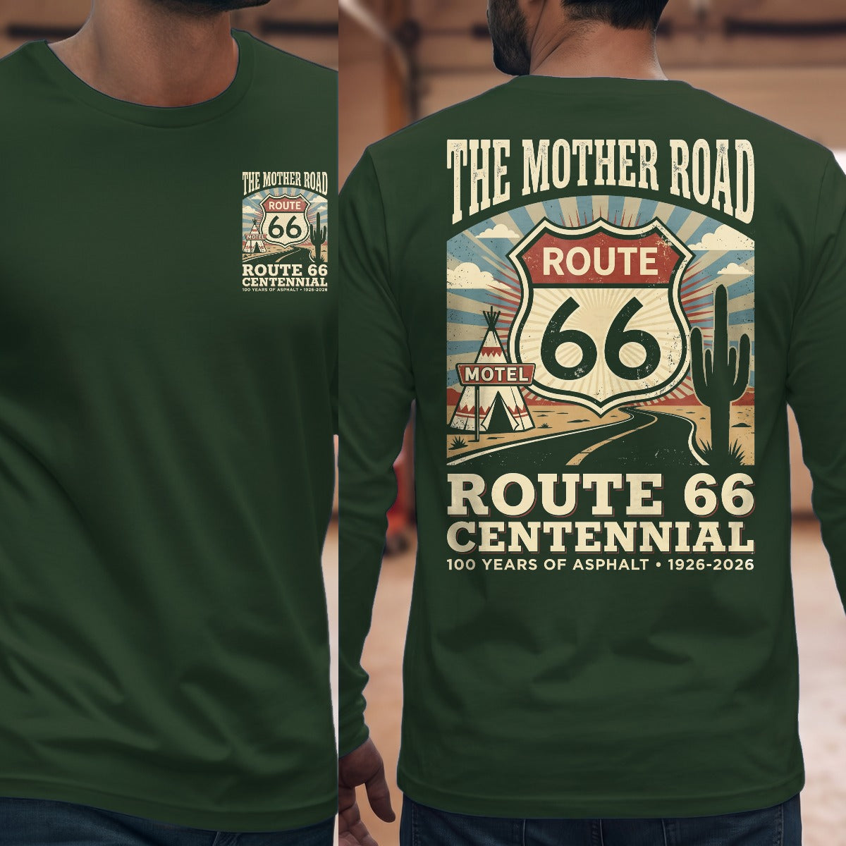 Forest Green | Front & Back