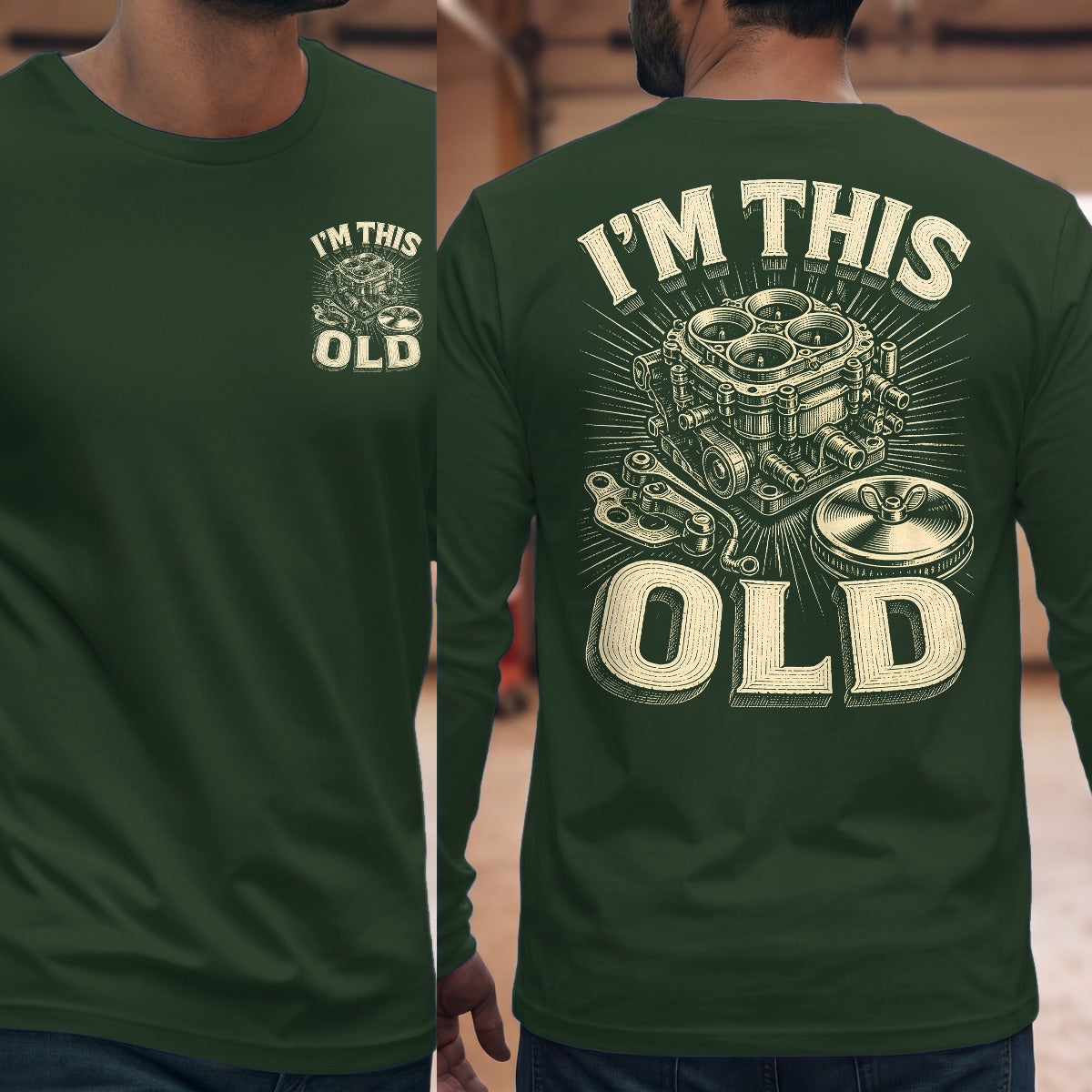 Forest Green | Front & Back