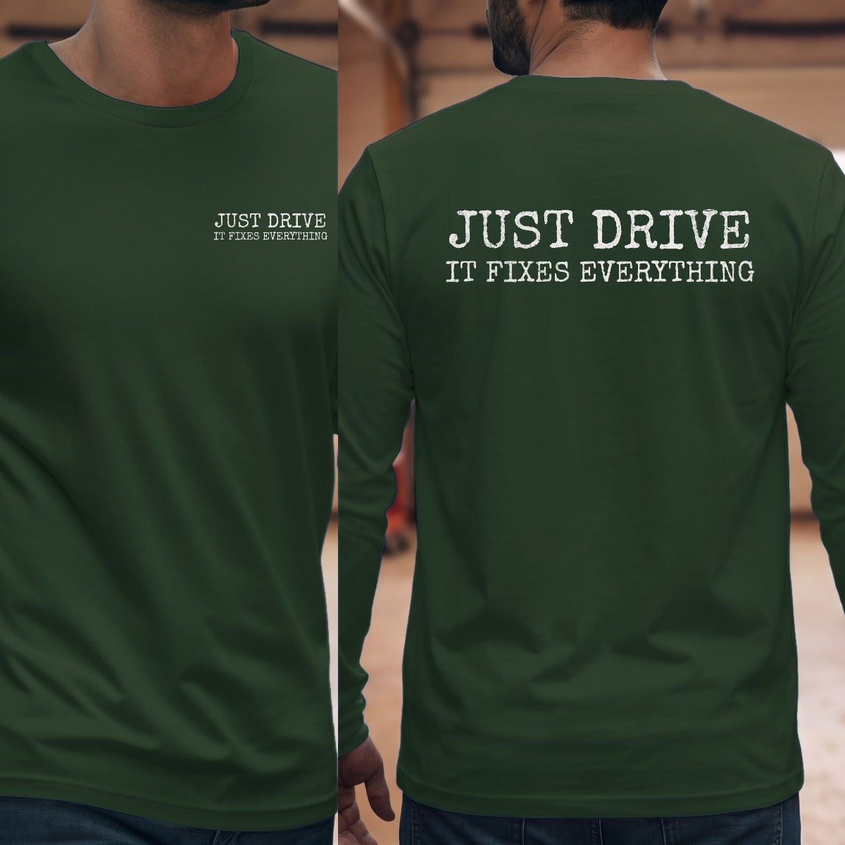 Forest Green | Front & Back