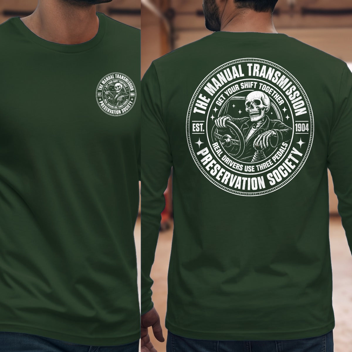Forest Green | Front & Back
