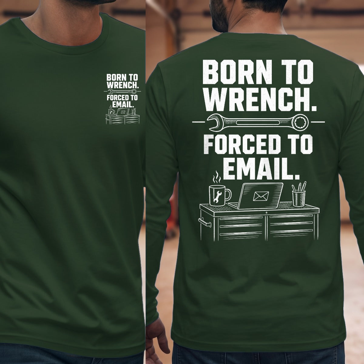 Forest Green | Front & Back