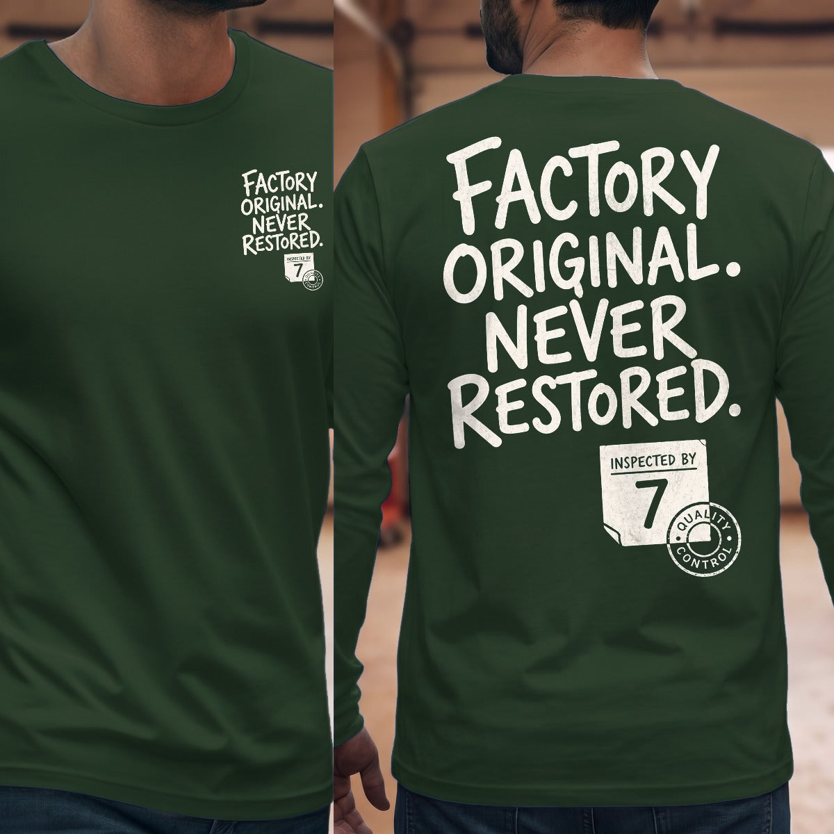 Forest Green | Front & Back
