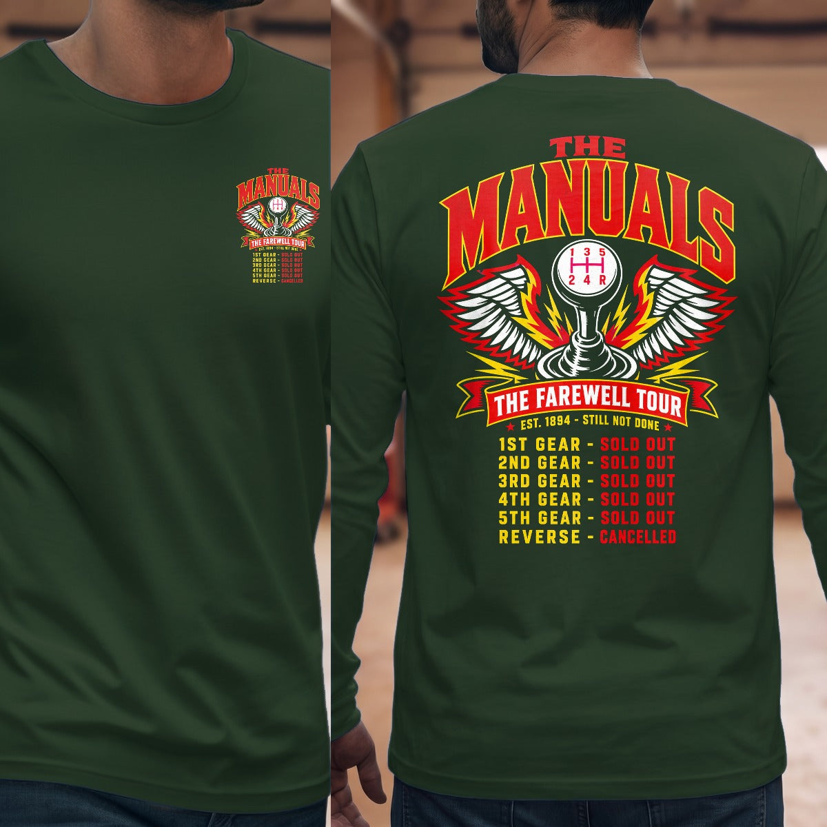 Forest Green | Front & Back
