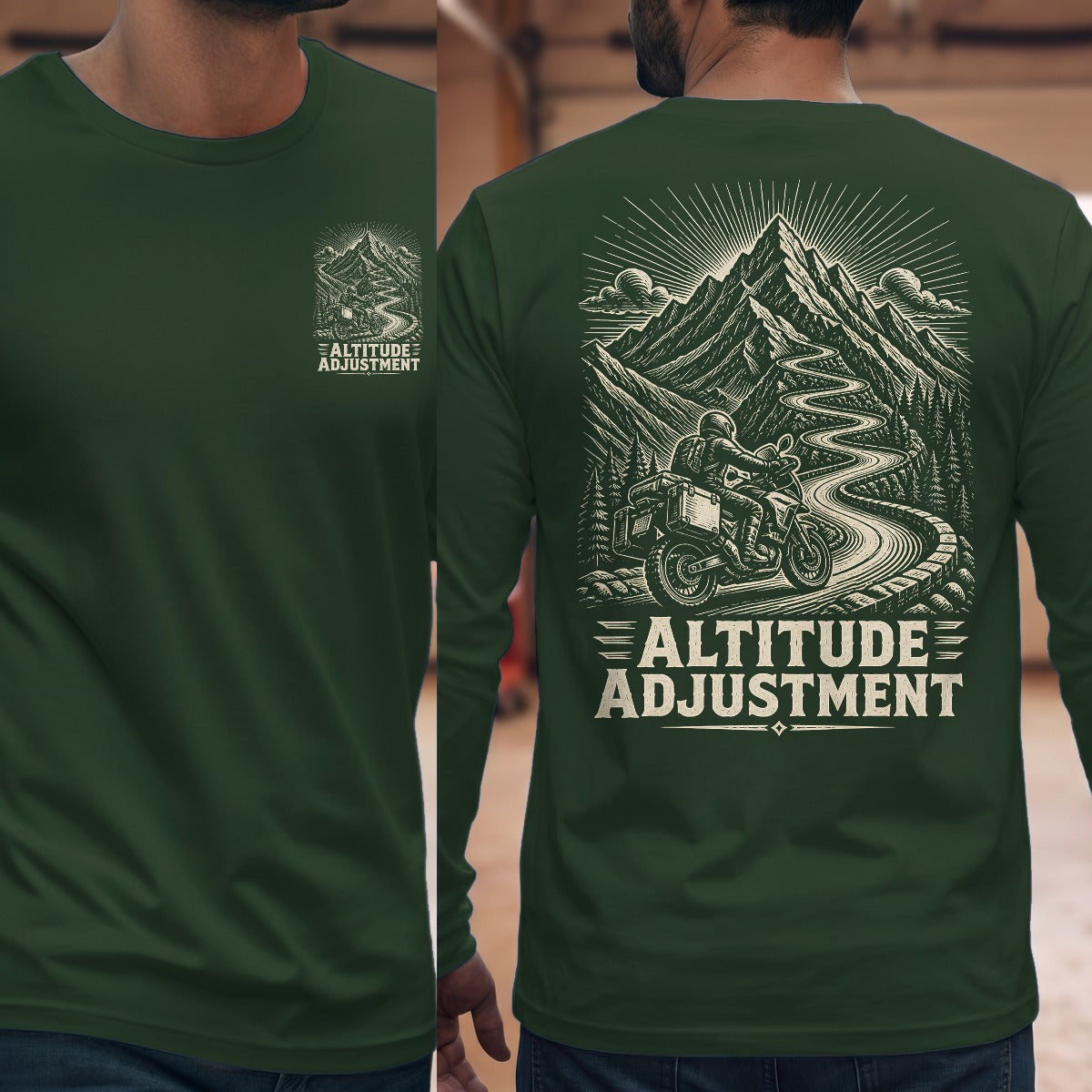 Forest Green | Front & Back
