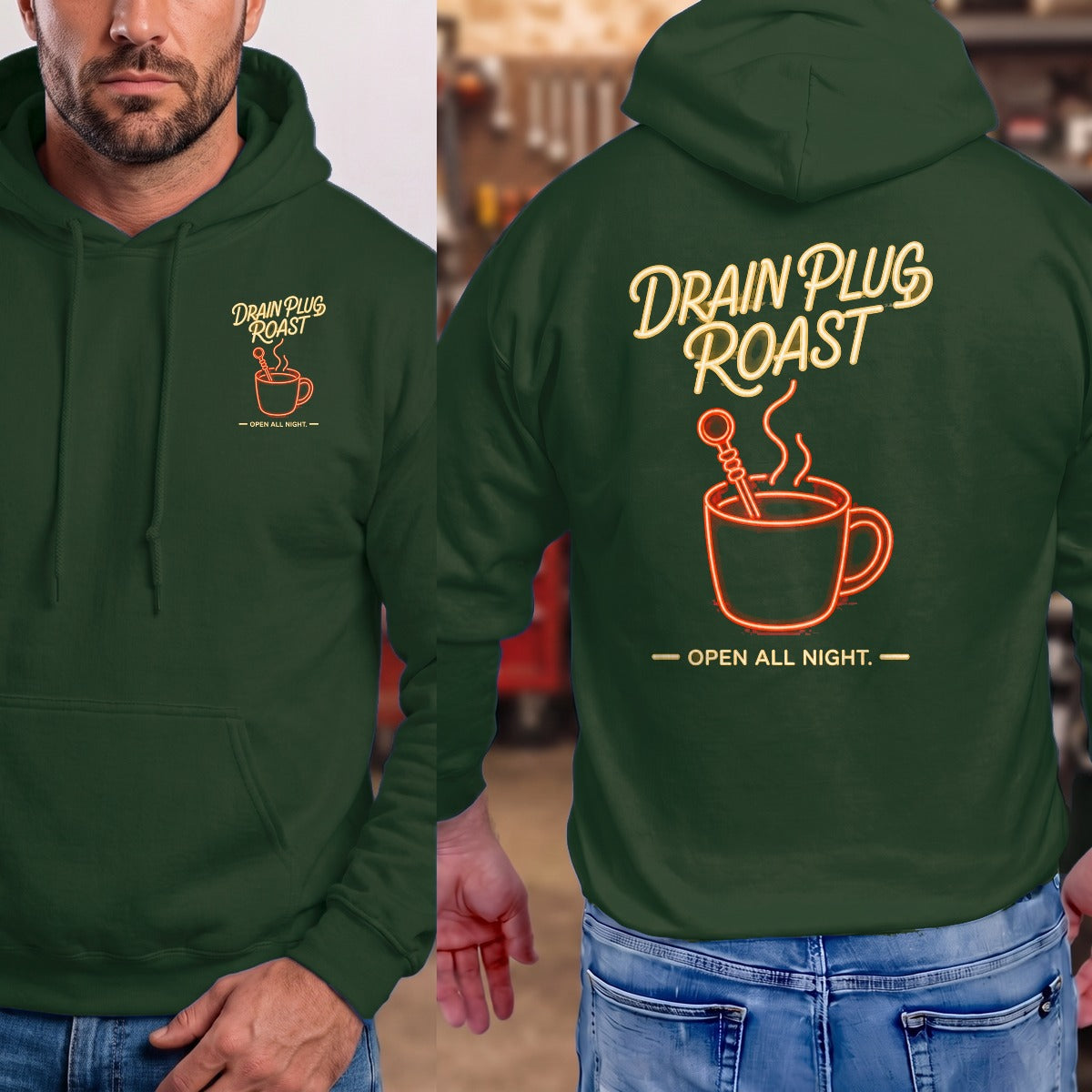 Forest Green | Front & Back