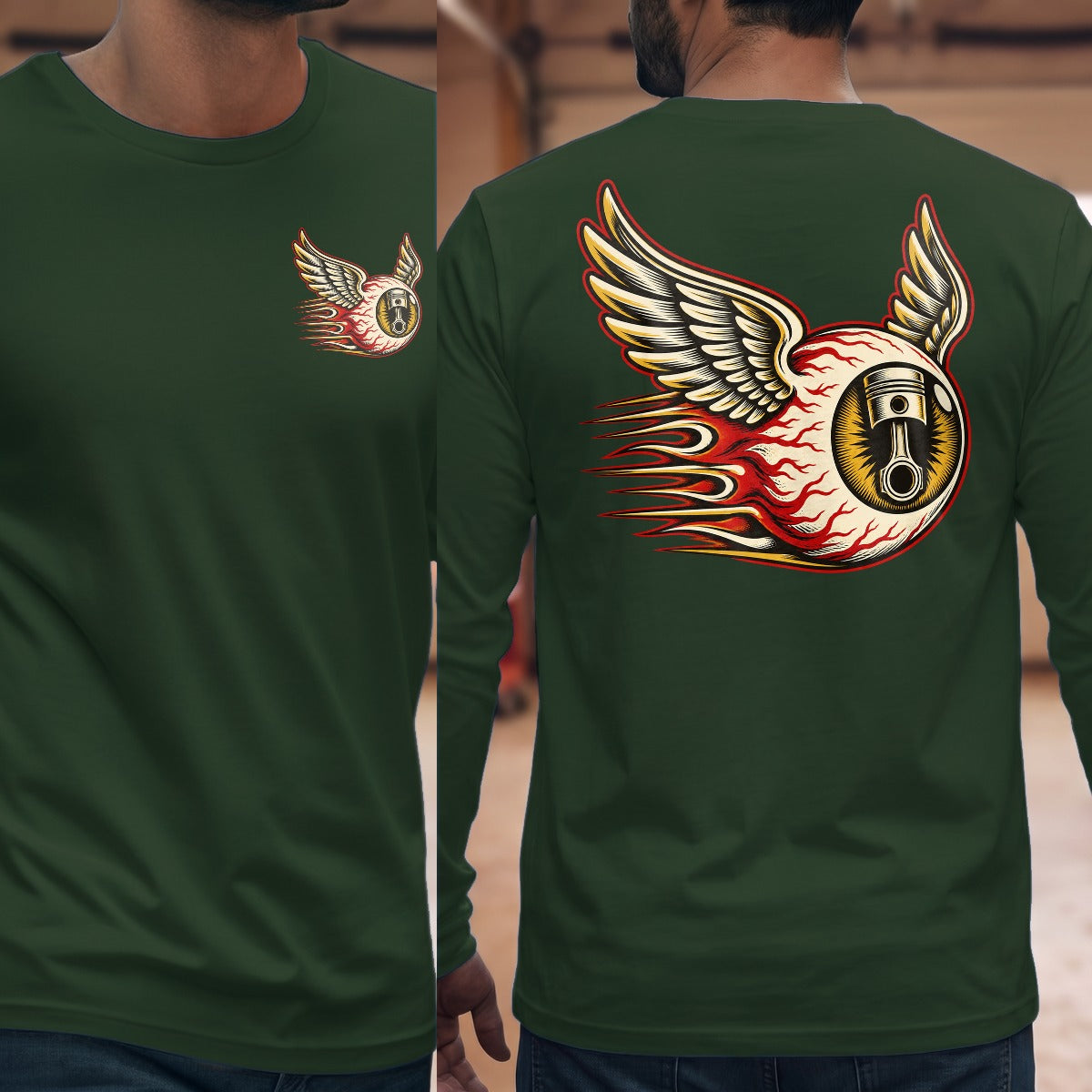 Forest Green | Front & Back