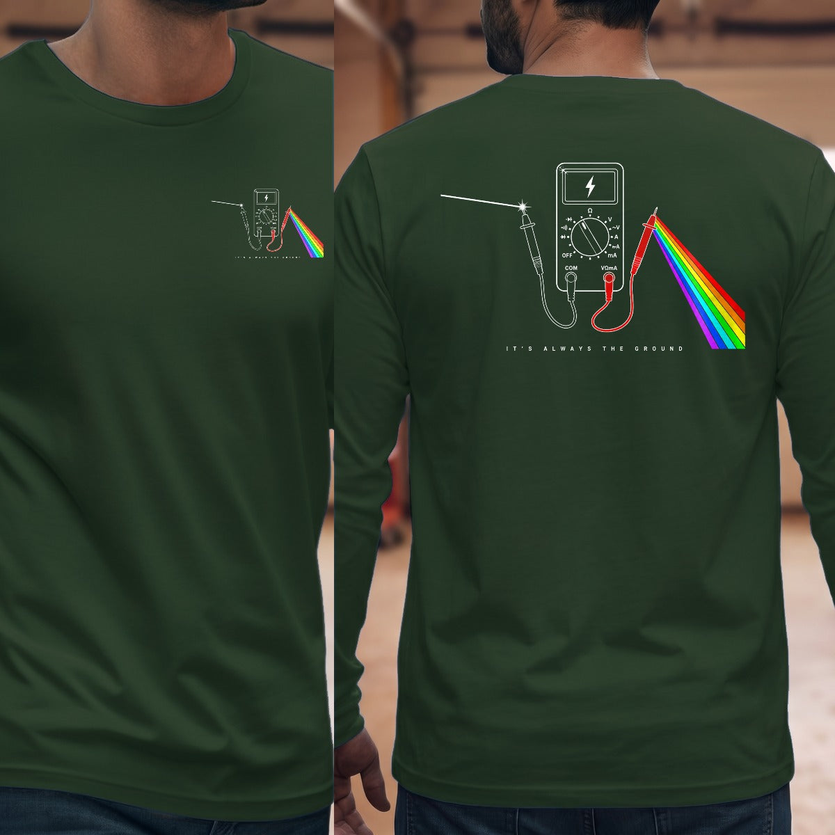 Forest Green | Front & Back