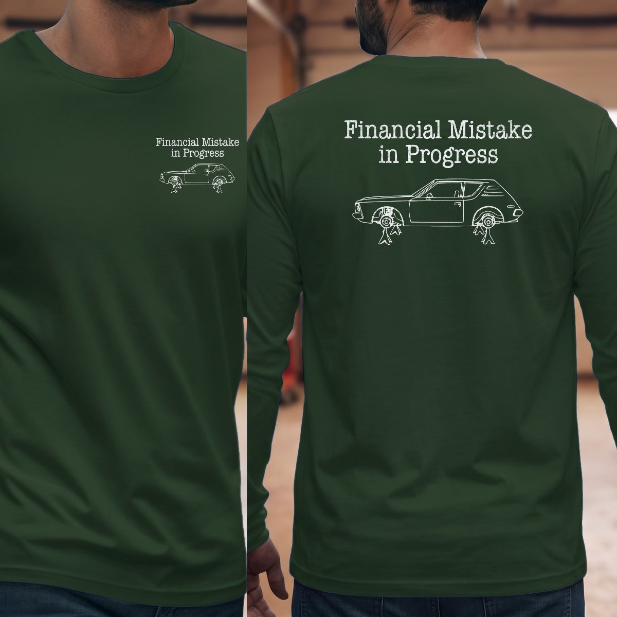 Forest Green | Left Chest + Back