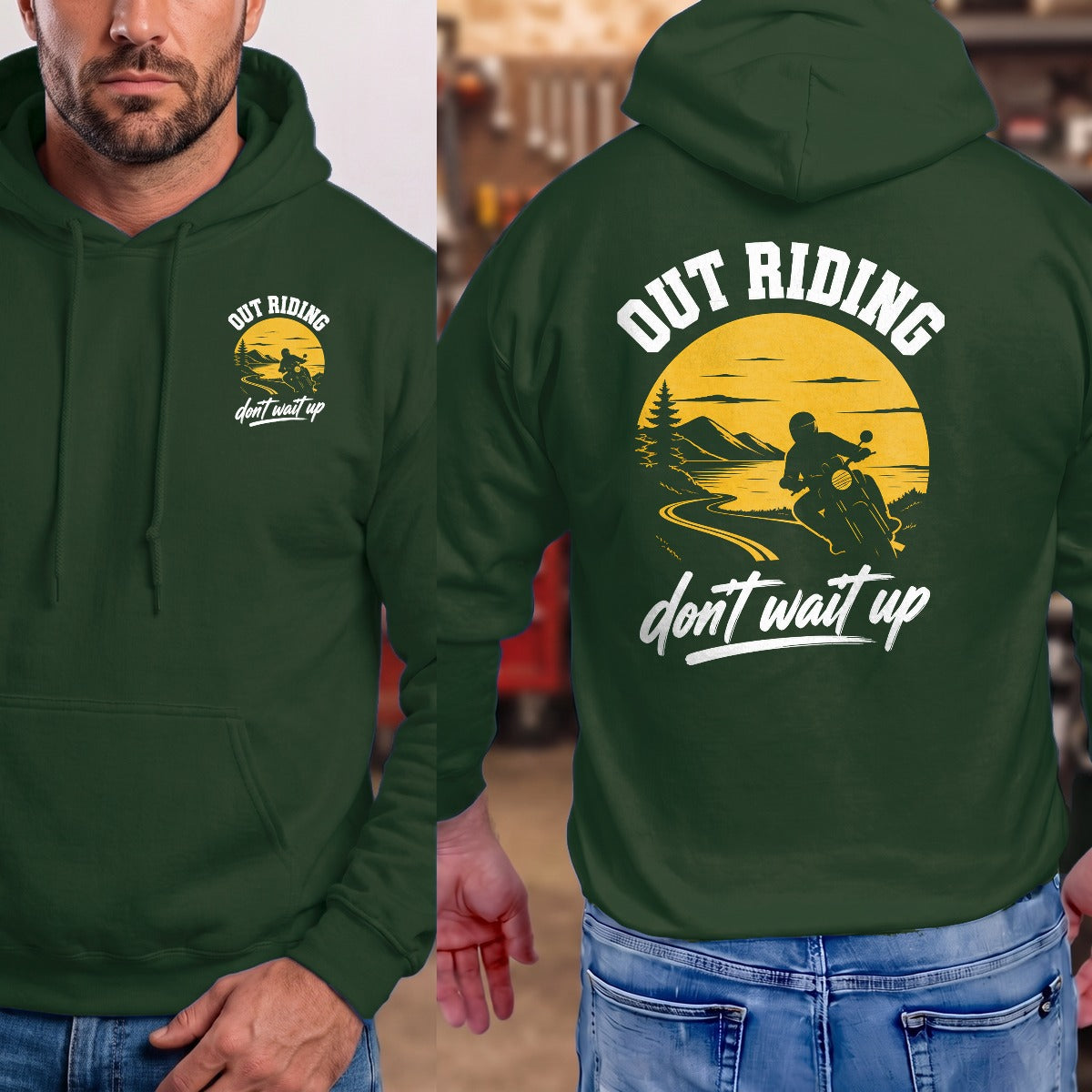 Forest Green | Front & Back