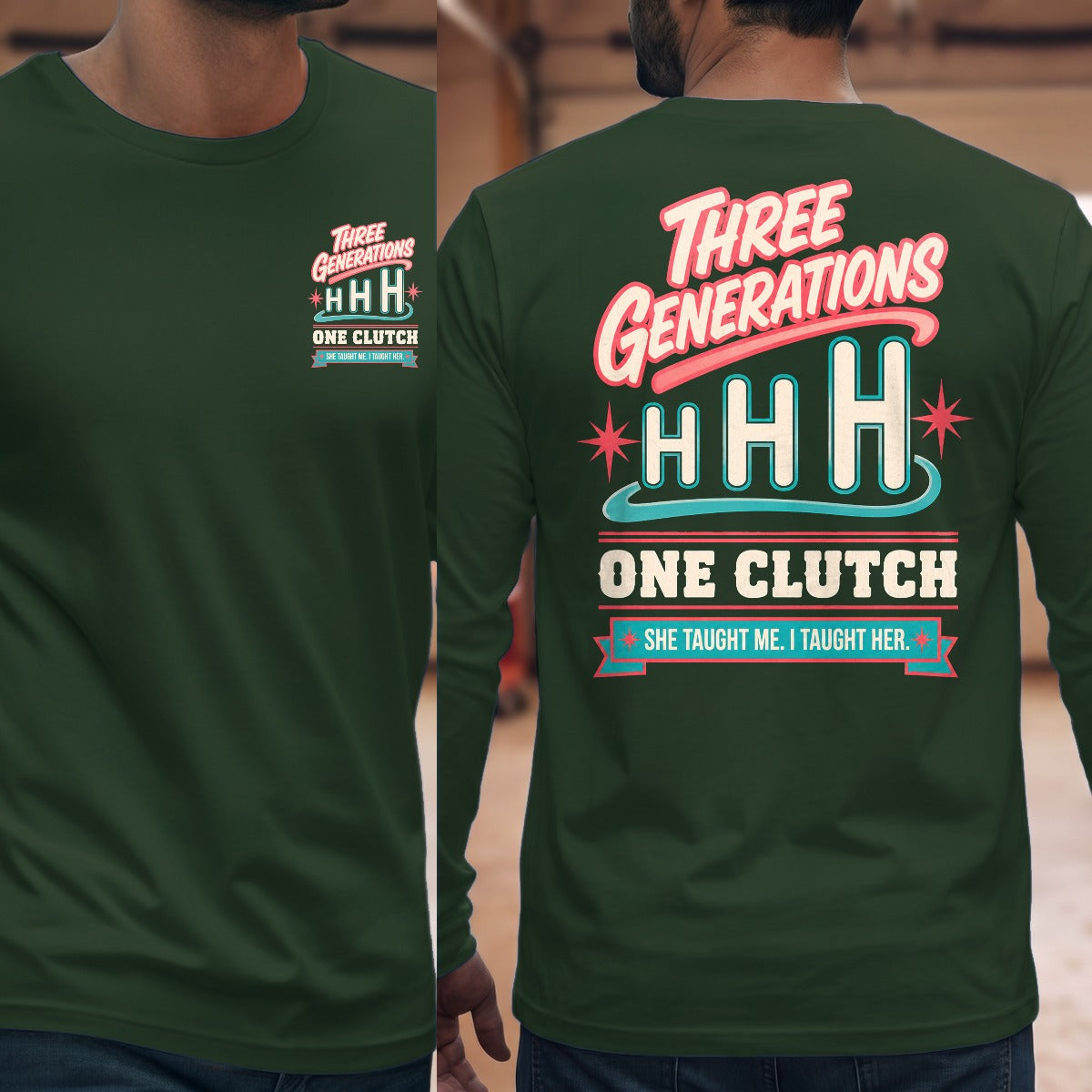 Forest Green | Front & Back