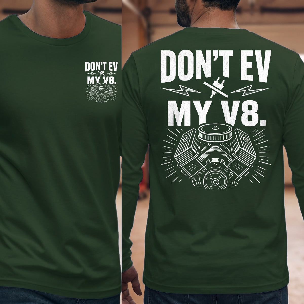 Forest Green | Front & Back