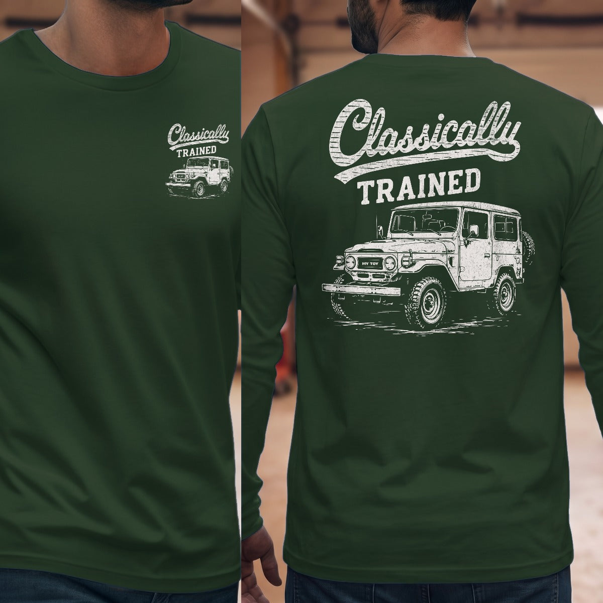Forest Green | Front & Back