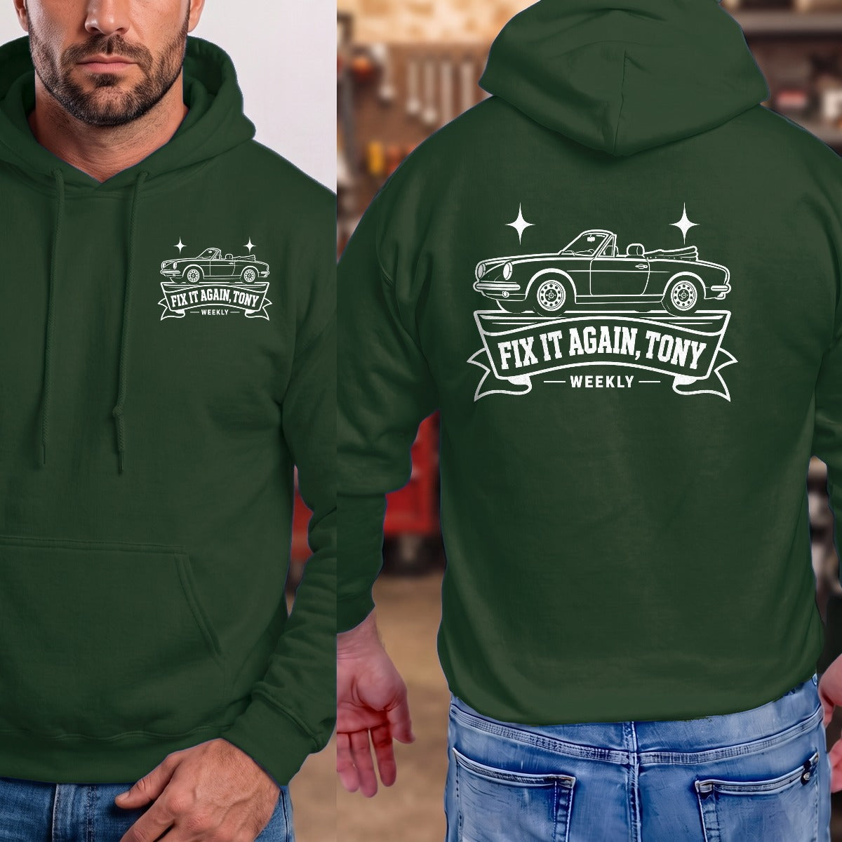 Forest Green | Front & Back