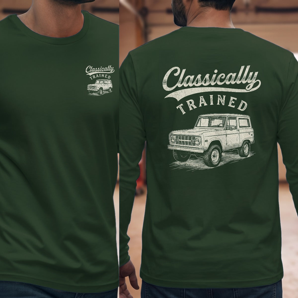 Forest Green | Front & Back