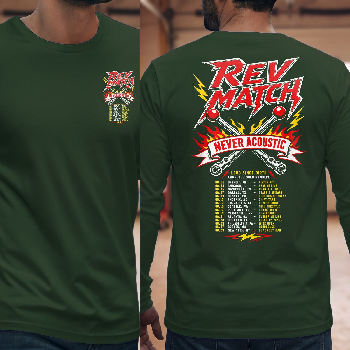 Forest Green | Front & Back