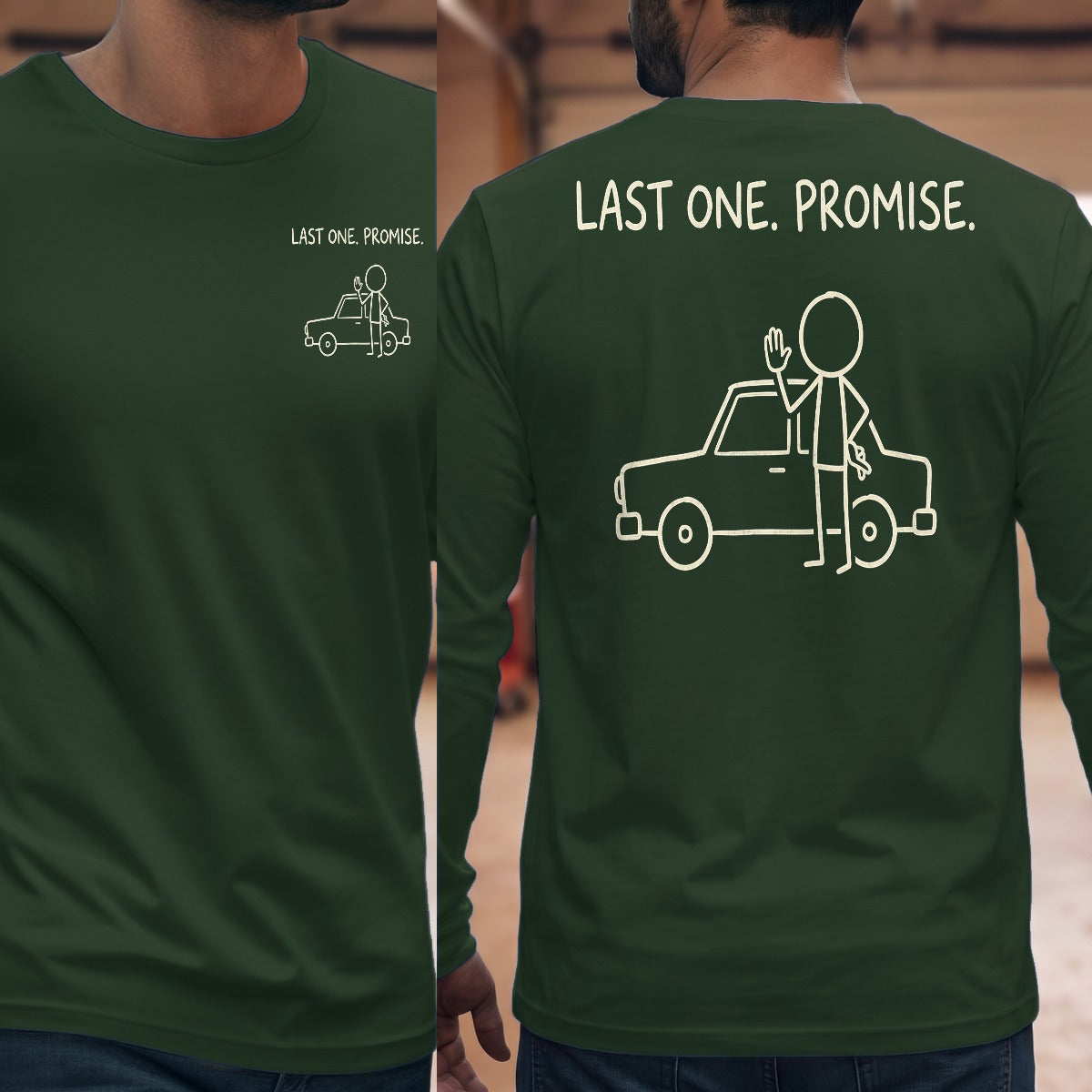 Forest Green | Front & Back