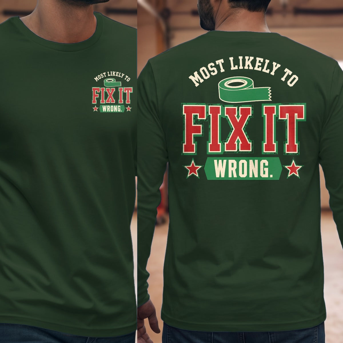 Forest Green | Front & Back