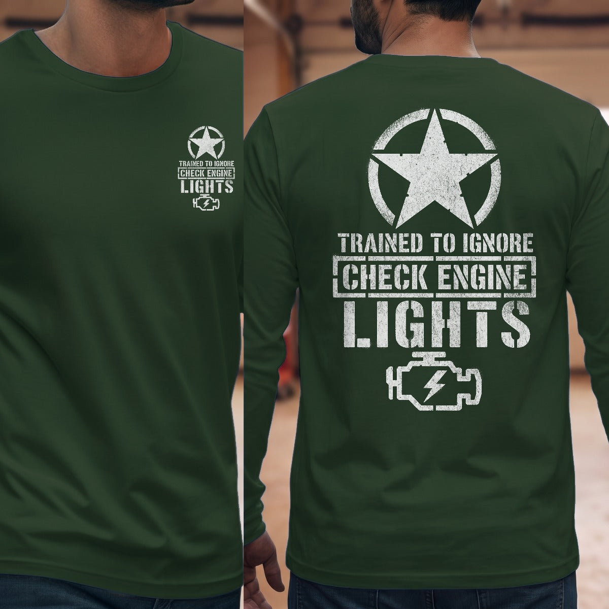 Forest Green | Front & Back