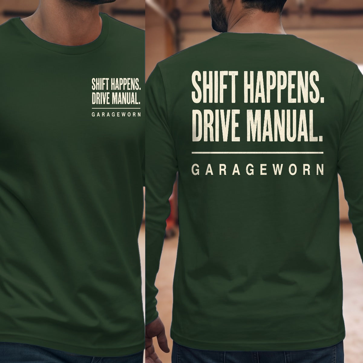 Forest Green | Front & Back