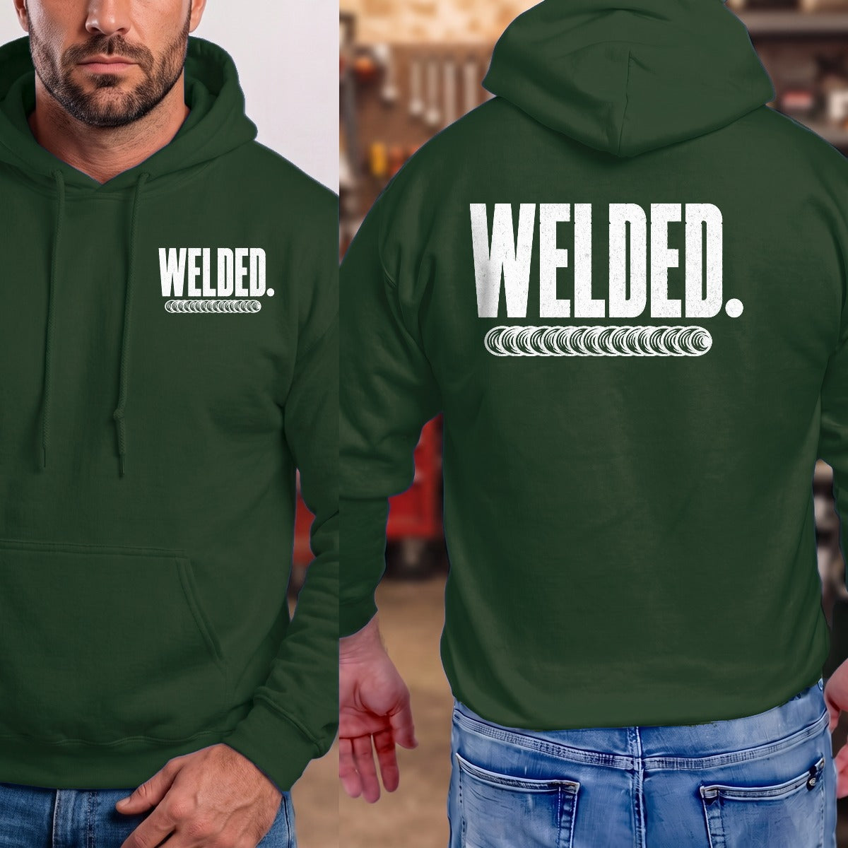Forest Green | Front & Back
