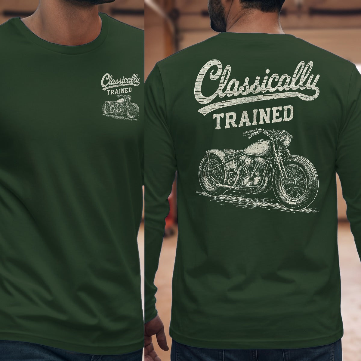 Forest Green | Front & Back