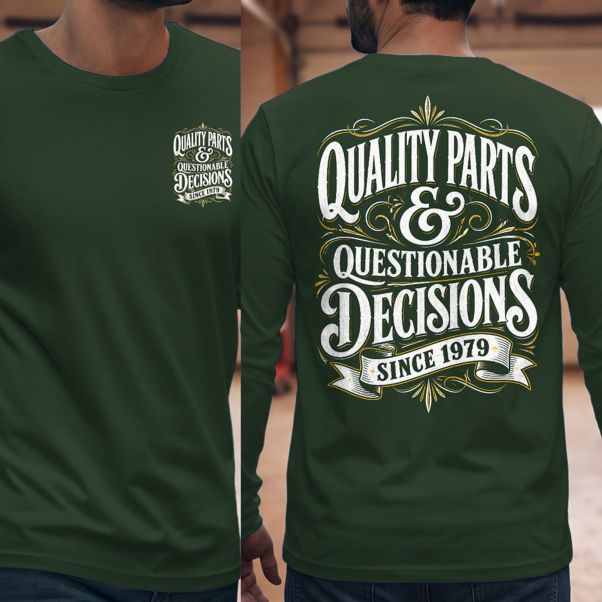 Forest Green | Front & Back