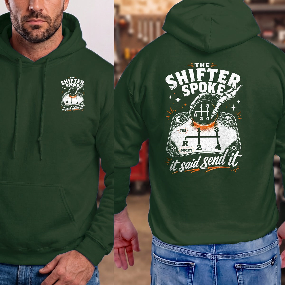 Forest Green | Front & Back