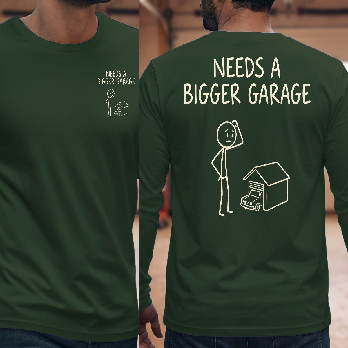 Forest Green | Front & Back