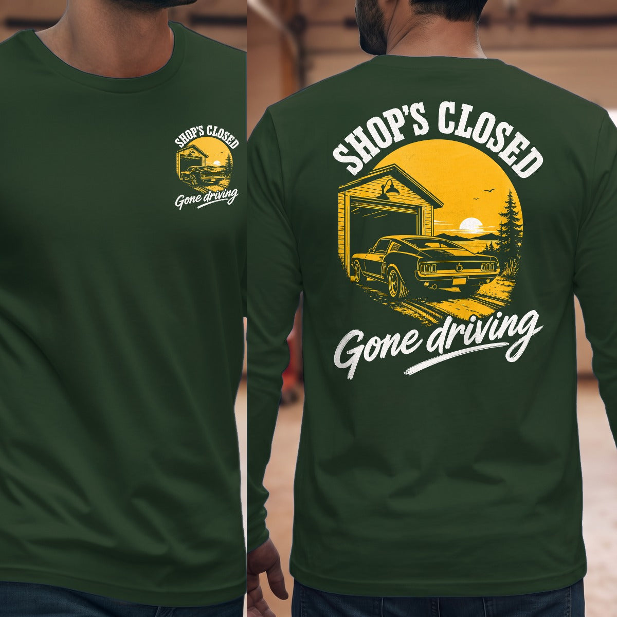 Forest Green | Front & Back