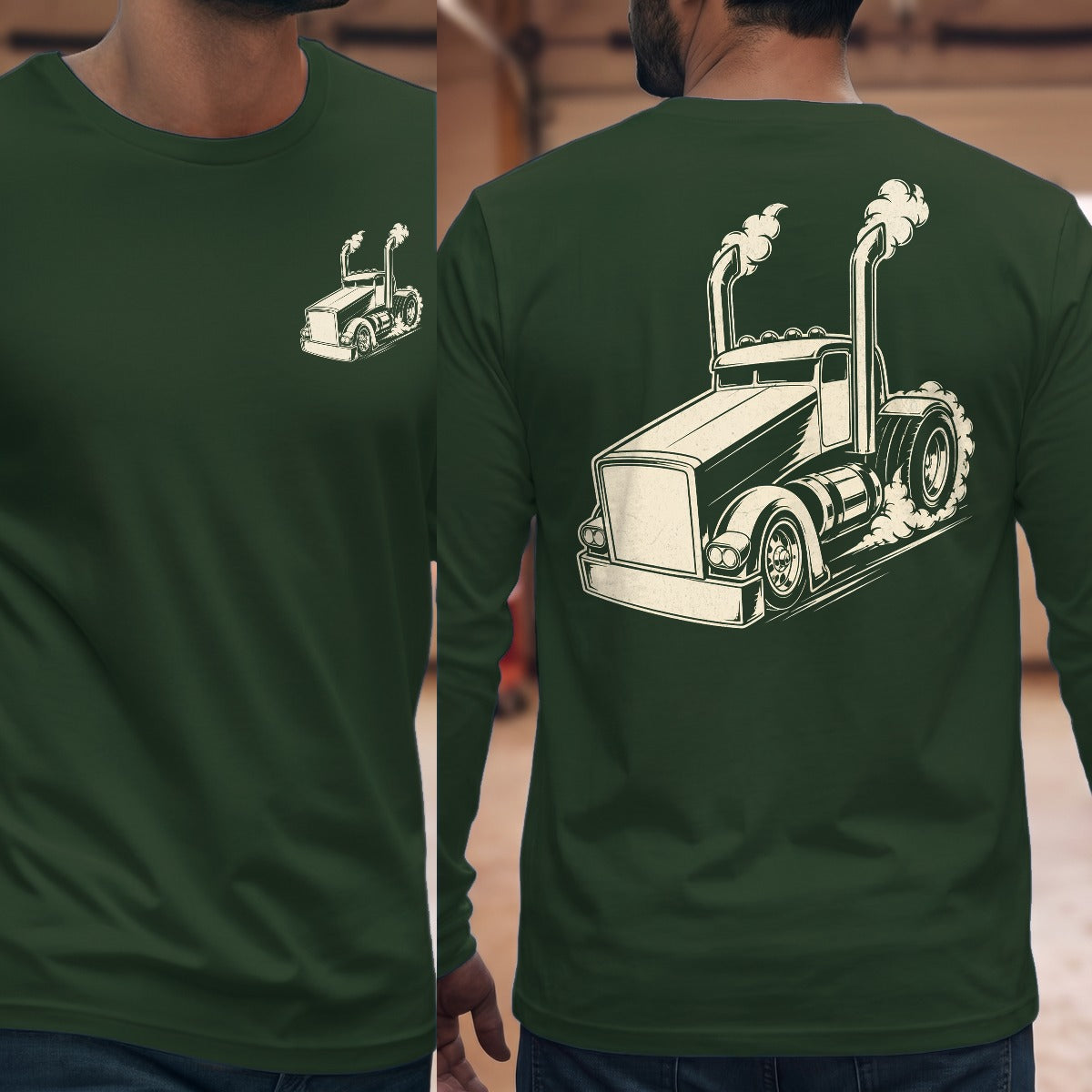 Forest Green | Front & Back