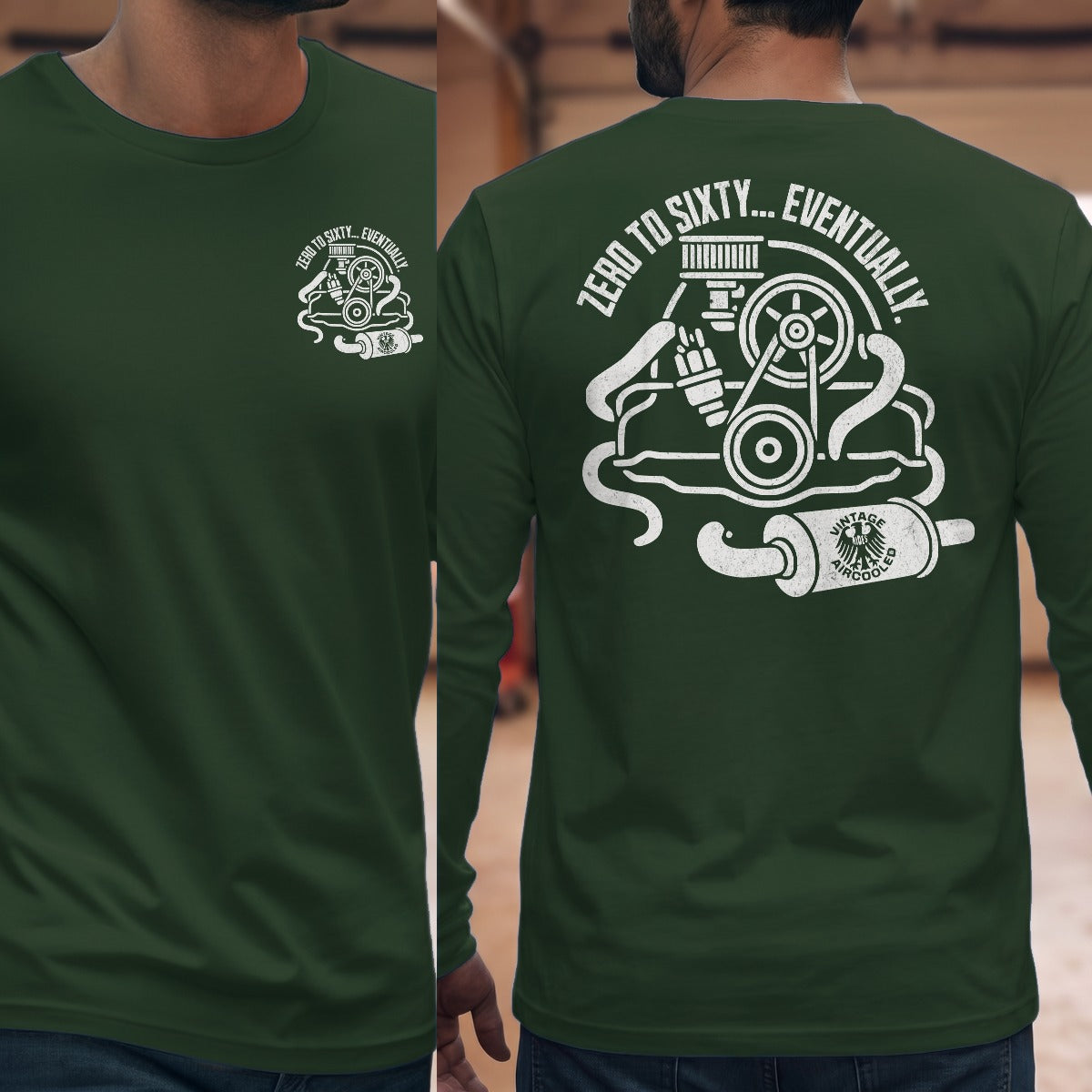 Forest Green | Front & Back