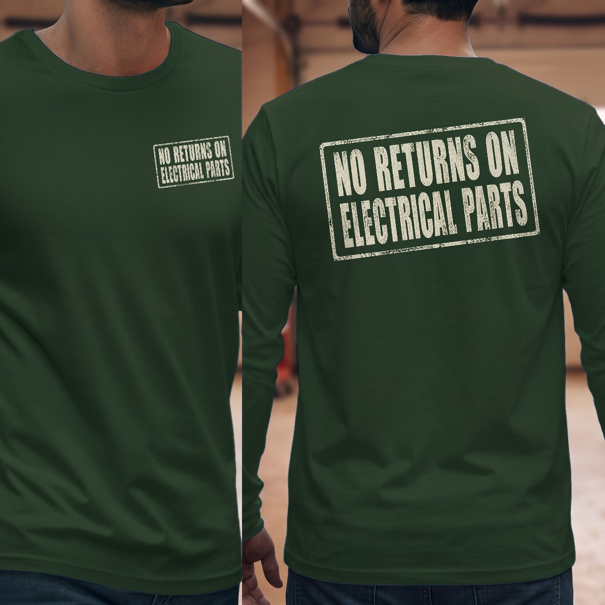 Forest Green | Front & Back