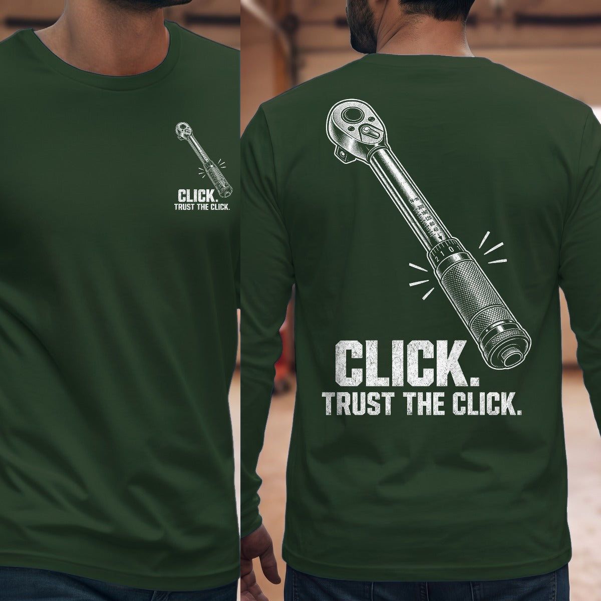 Forest Green | Front & Back